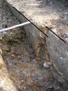 Cliché 5 - Fissure sur le deuxième aqueduc