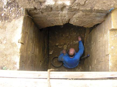 Cliché 2 – Vue extérieure de la galerie de l’aqueduc.