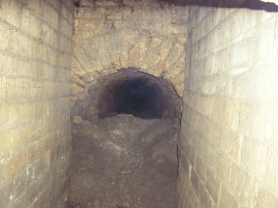 Cliché 3 – Galerie aménagé de l’aqueduc.