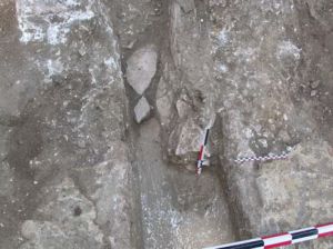 Cliché 4 – Détail reprise du mur-pont.