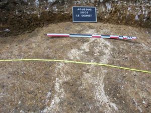 Cliché 4 – Extrados de la galerie.