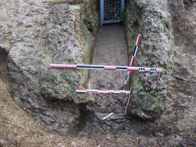 Conduit du deuxième aqueduc - Bois du Cormier